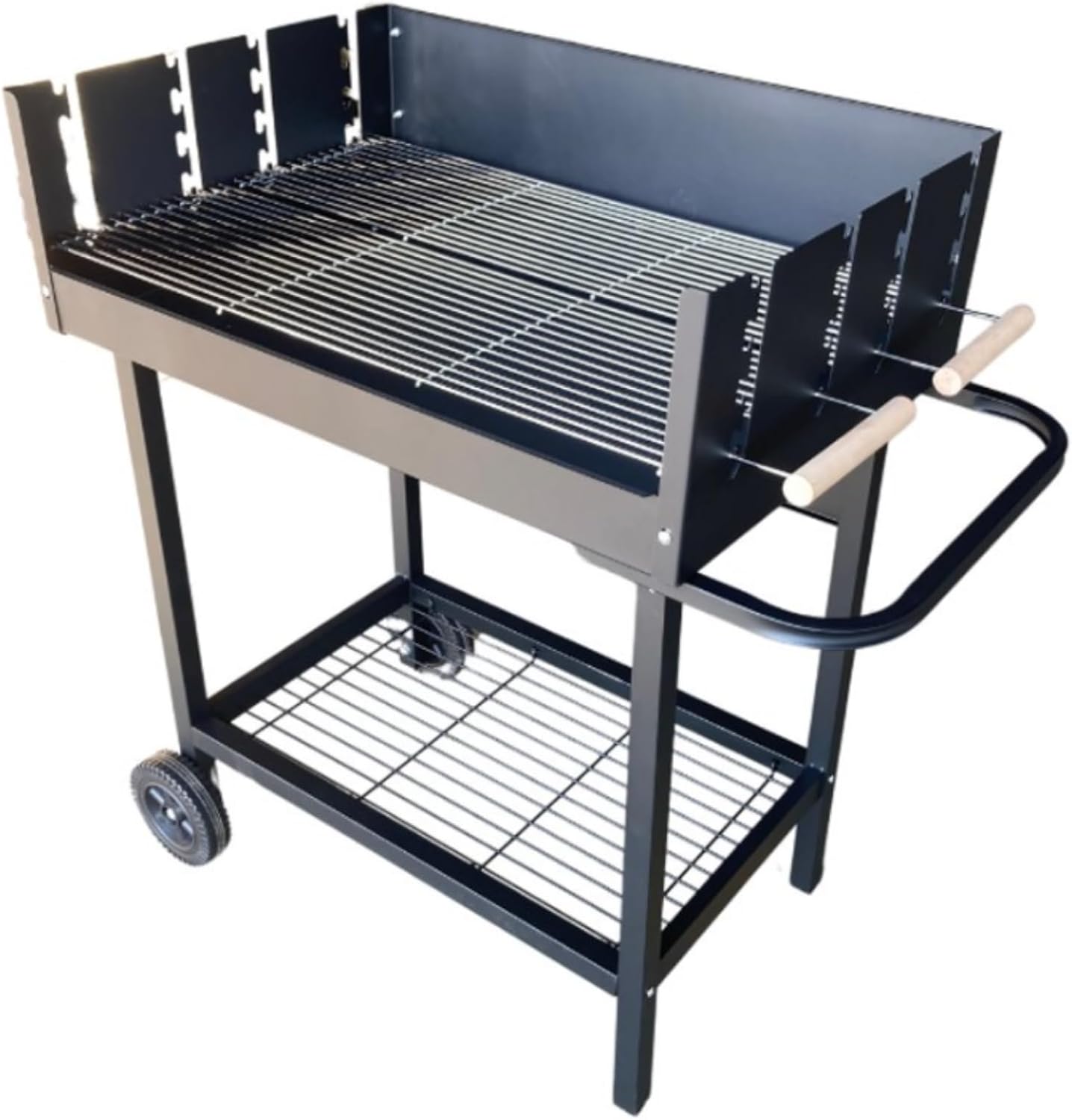 etevert - Serena - XXL - Barbecue charbon acier, grille réglable