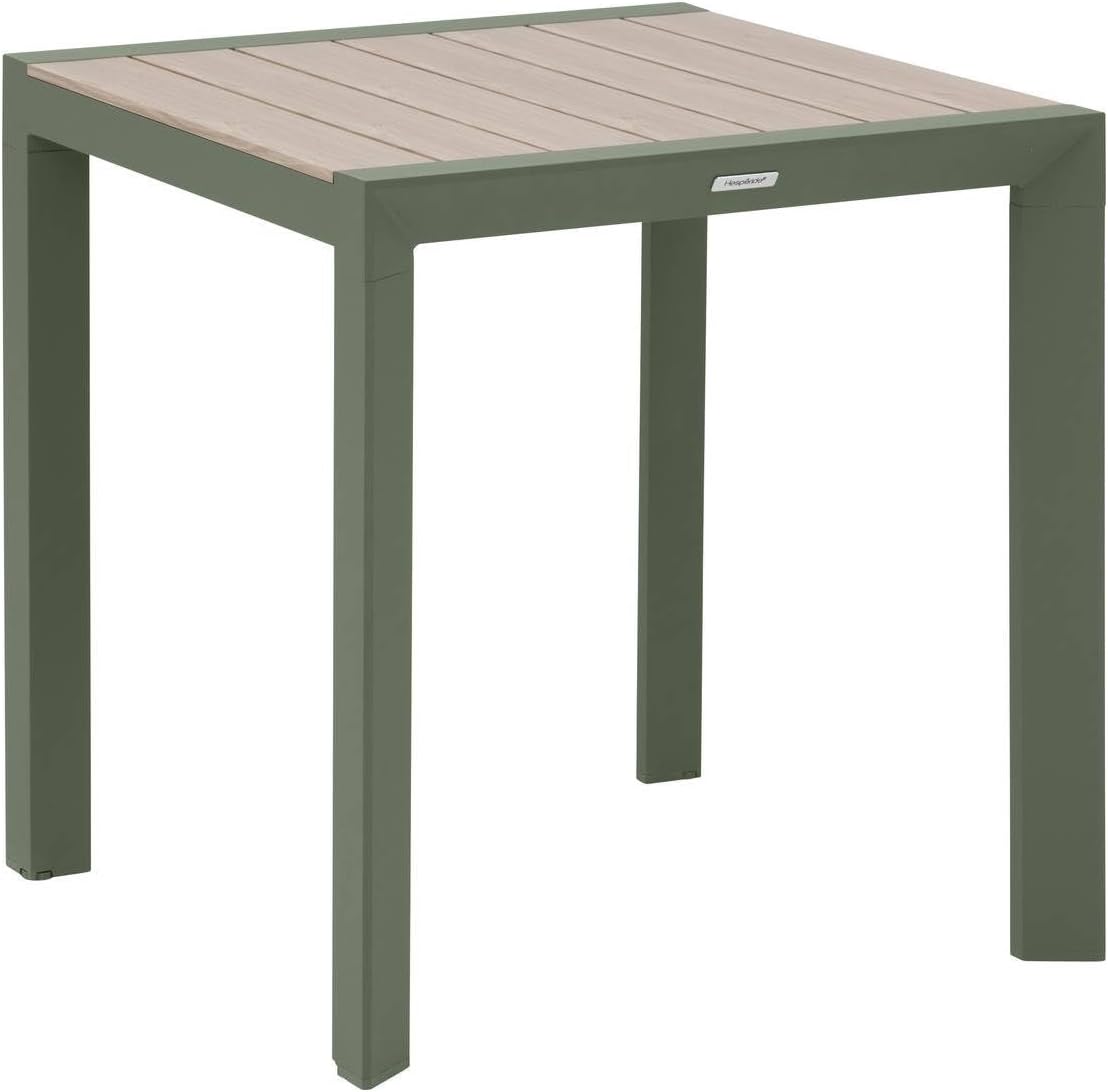 etevert - Evasion 2 places - aluminium, effet bois, Lin/Vert Laurier