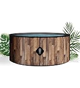 etevert NORDIK Spa Gonflable | 180 cm de diamètre | 1100 litres | Moteur 2240 W | Jusqu'à 6 Pers...