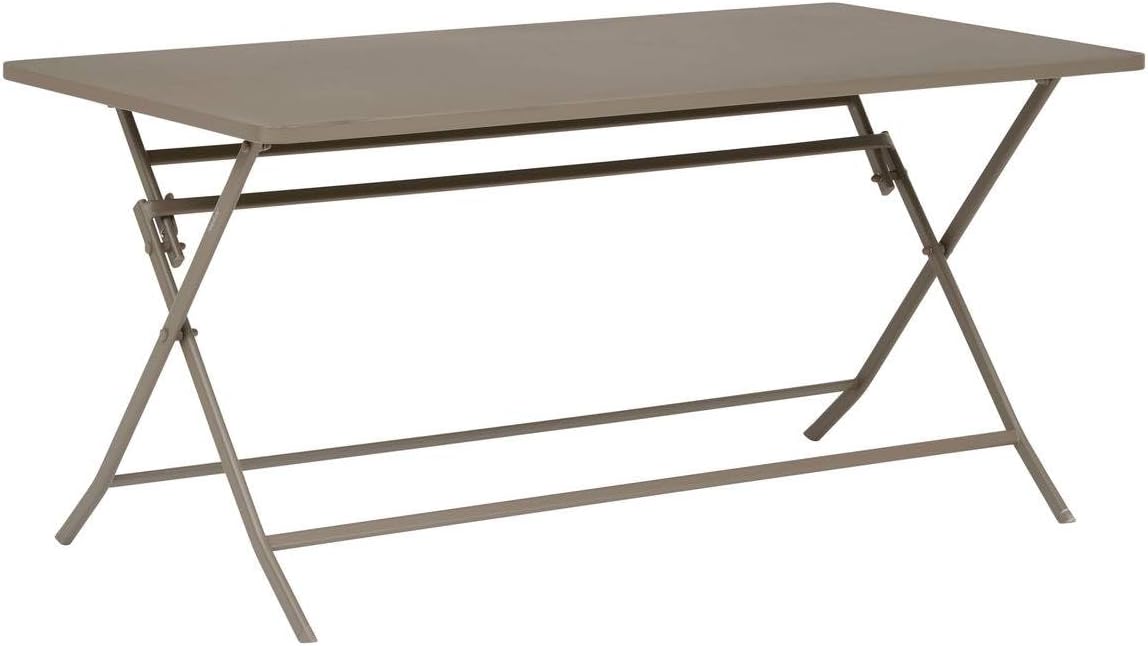 etevert - Greensboro - 6 places - acier antirouille, pliante, rectangulaire