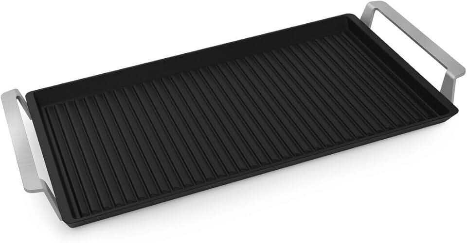 etevert - Plancha Grill 2.0 - pour four/feu - céramique antiadhésive - E9HHPG11