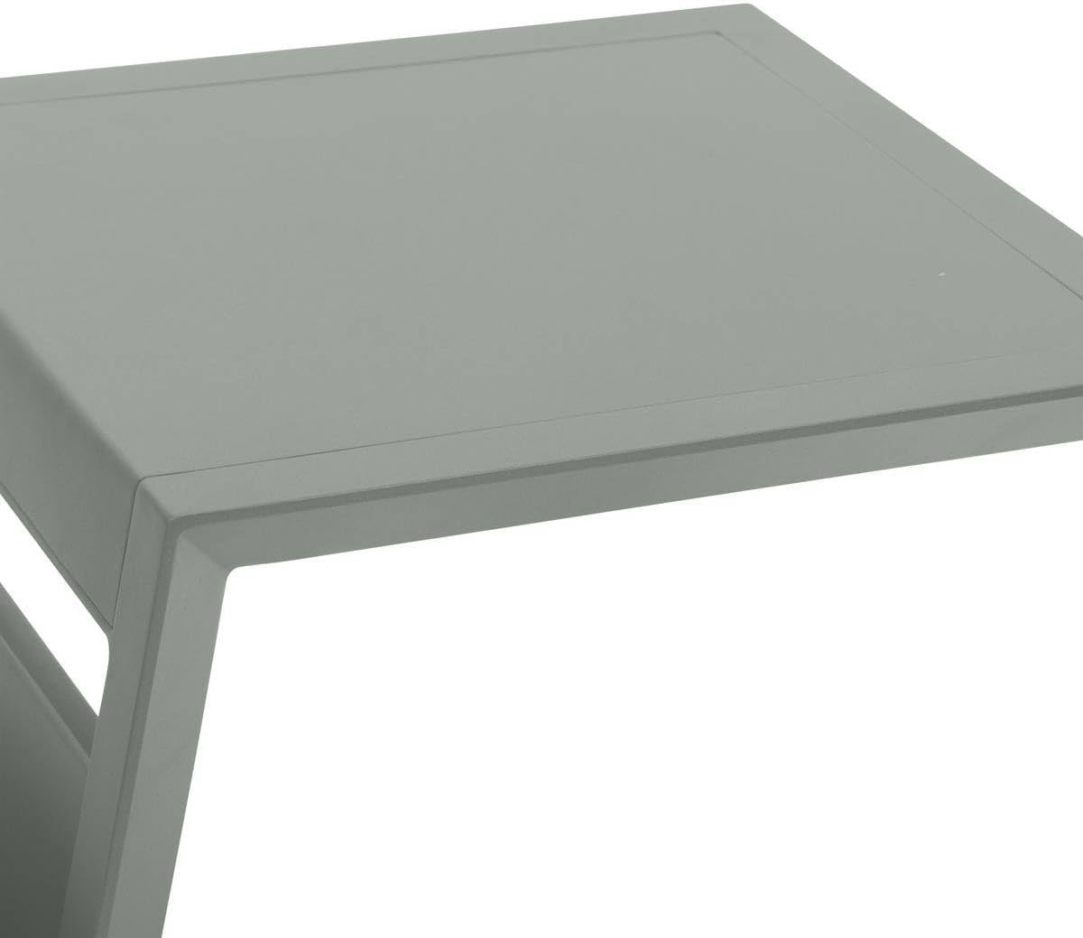 etevert - Table d'appoint Allure - 55x45x55 cm - Vert Laurier