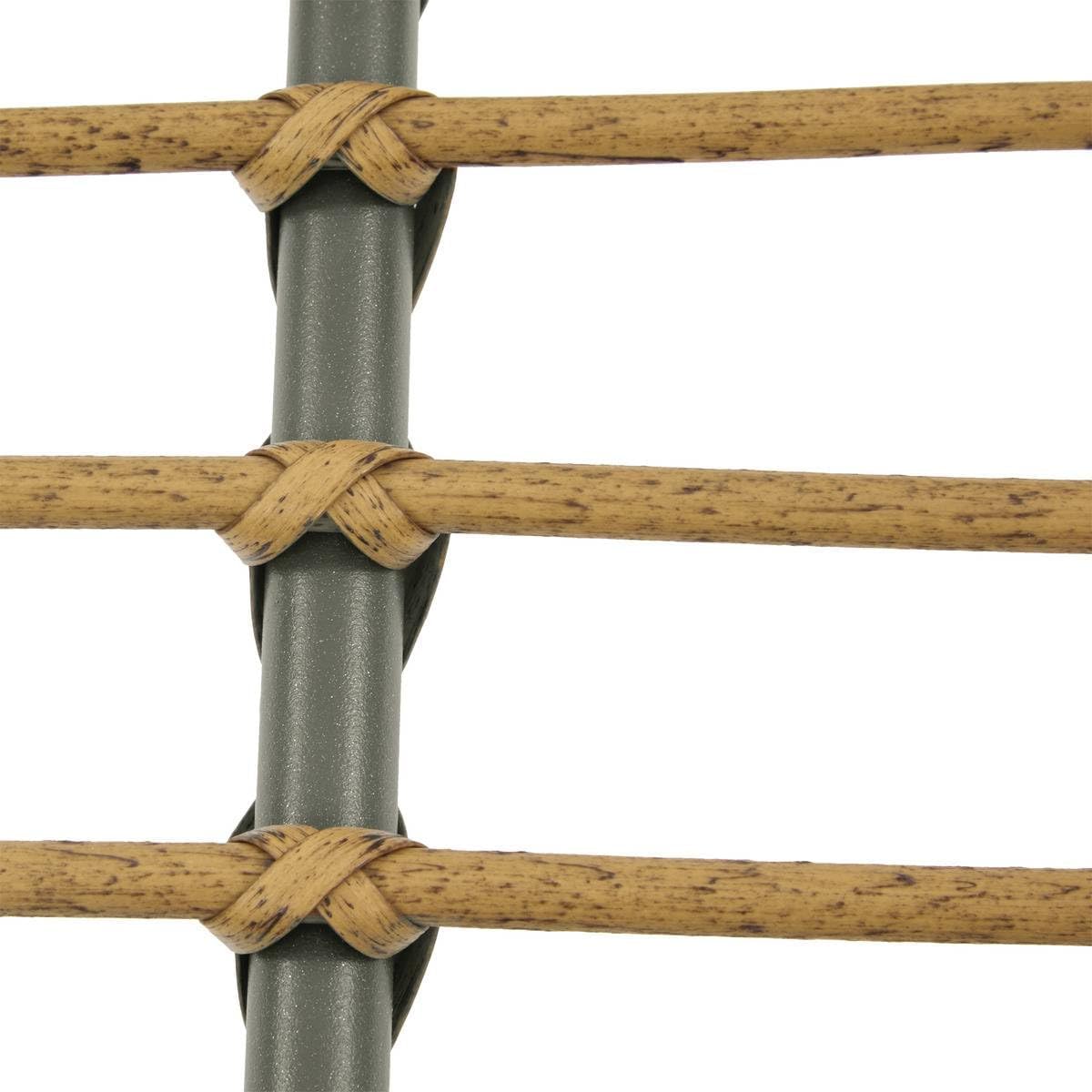 etevert - Paopao graphite 4 places - jardin - anti-rouille, coussins confortables