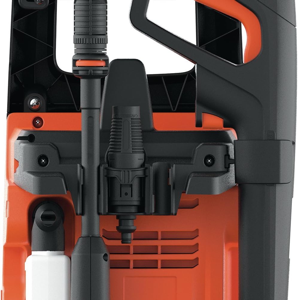 etevert Nettoyeur Haute Pression BXPW1600PE avec Patio Cleaner et Brosse Fixe (1600 W, 125 Bar, 420 l/h)
