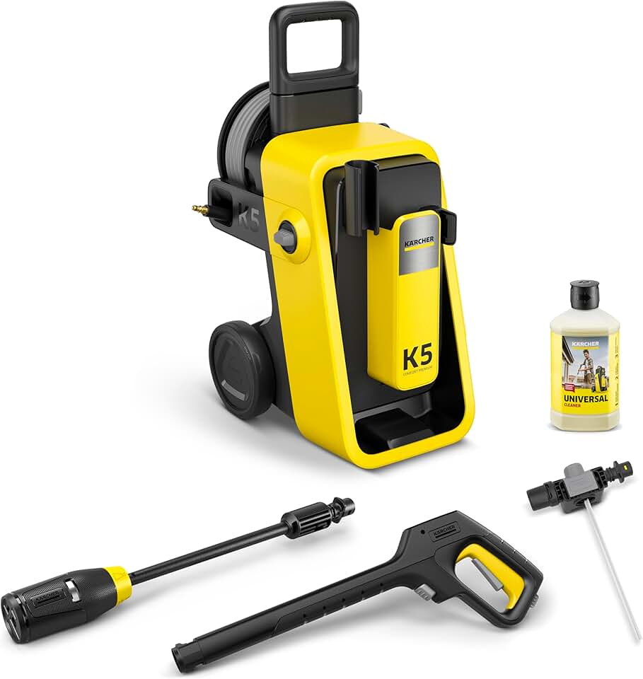 etevert - K 5 Comfort Premium - 145 bar, 500 l/h, 40m²/h, tuyau flexible
