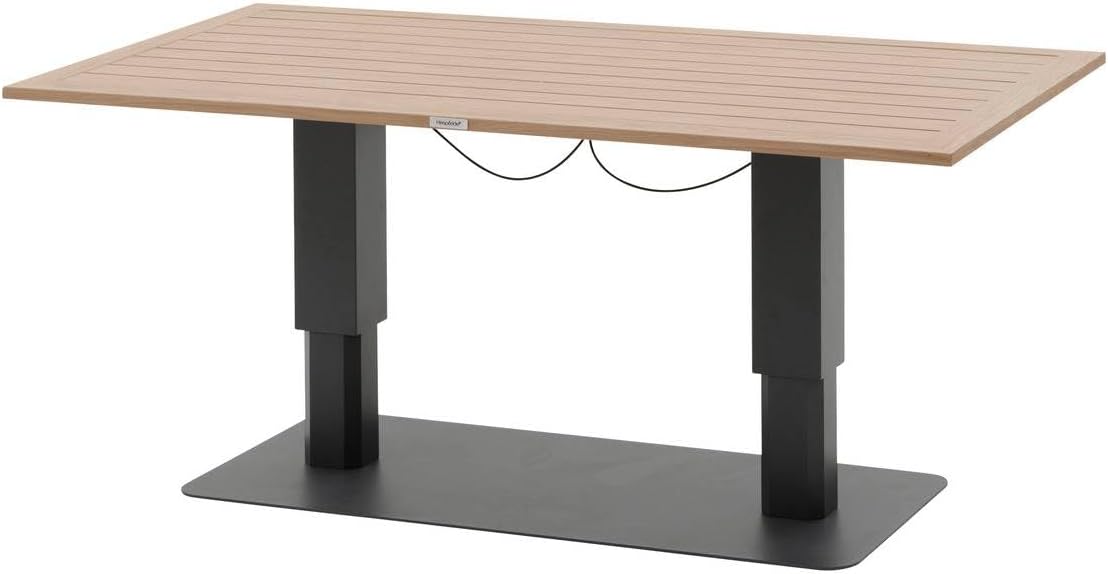 etevert - Salimia relevable - 150x80x69cm - aluminium graphite et honey