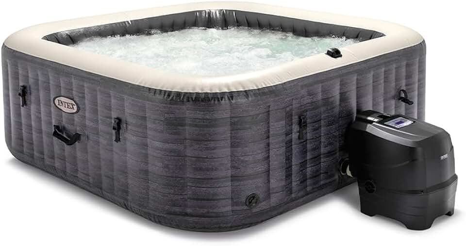 etevert - Greystone Deluxe - spa carré 6 places - fonction bulles