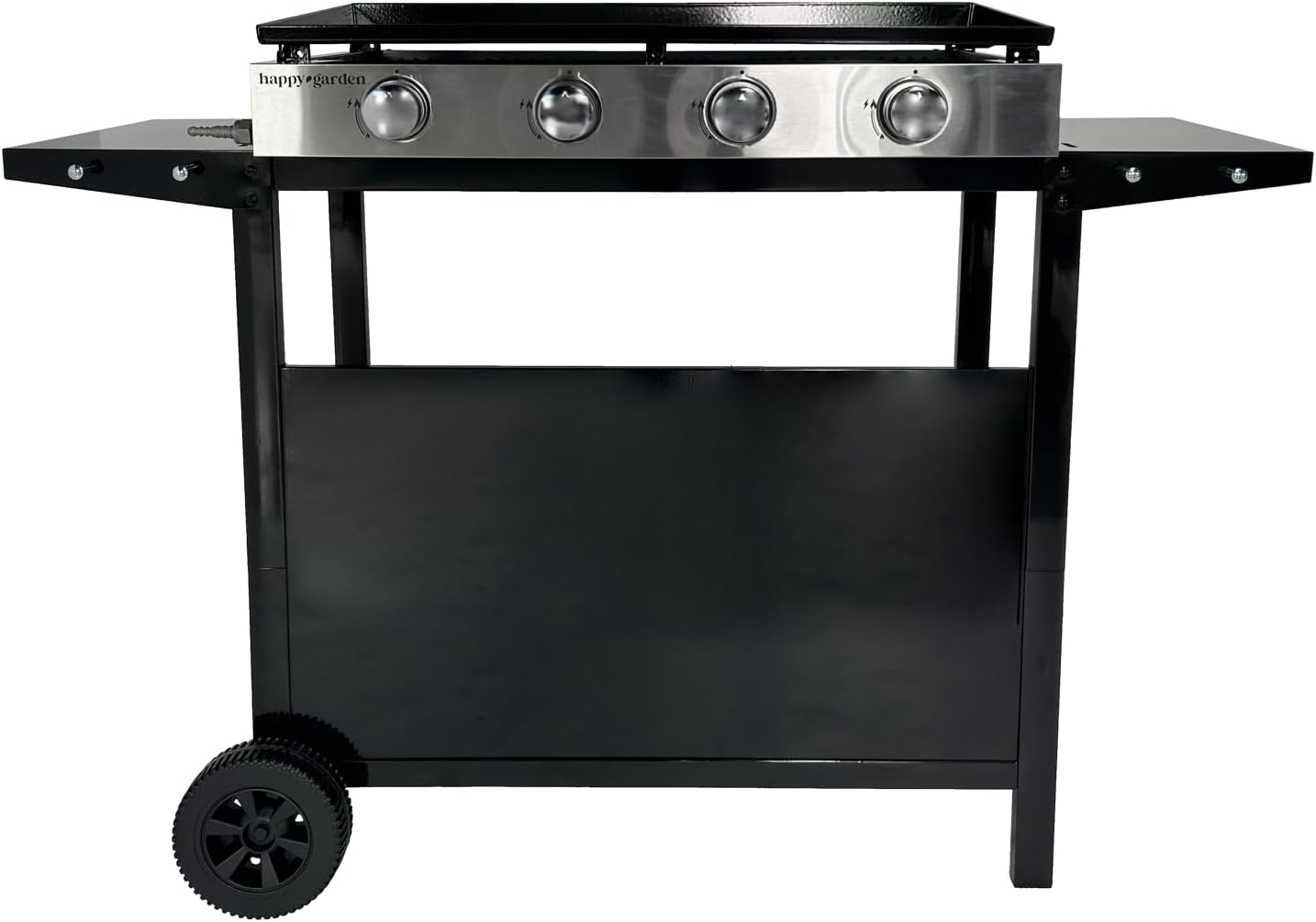 etevert - Plancha Mérida 4 brûleurs avec chariot - gaz - 78x41 cm