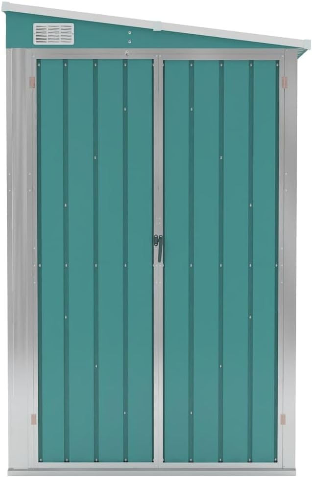 etevert Abri de Jardin Mural Vert 118x288x178 cm 