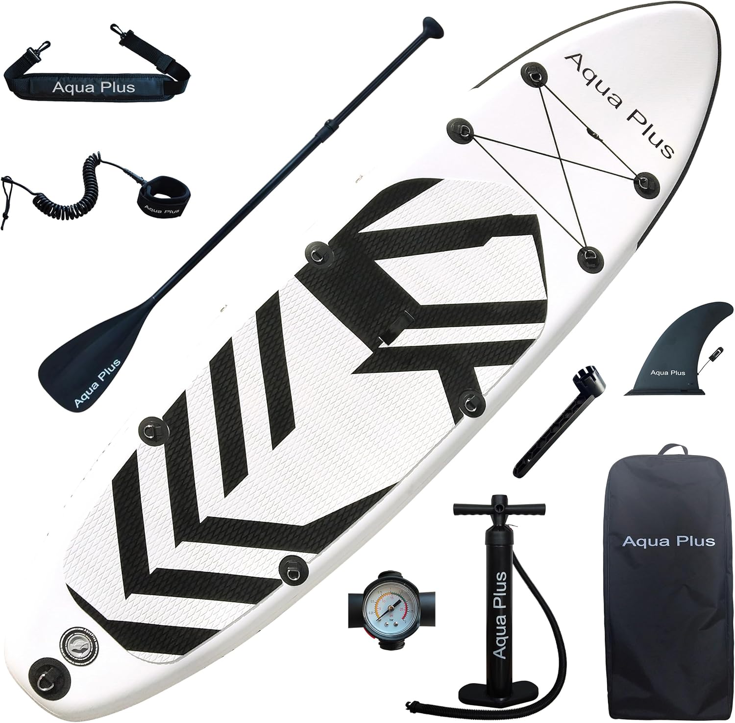 etevert - SUP gonflable 15cm - pack complet tous niveaux