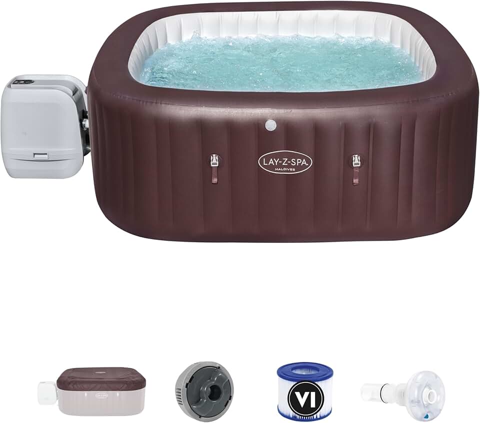 etevert - etevert (série Brune) - 5-7 pers - spa gonflable relaxation