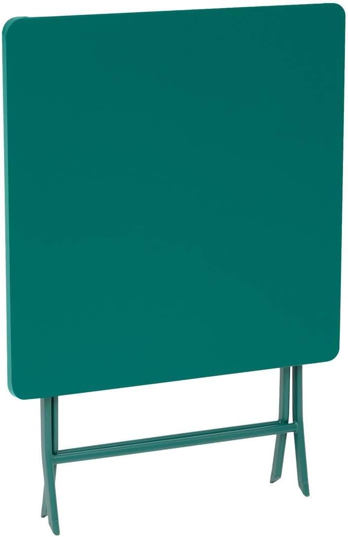 etevert - Greensboro Opale - 2 places - Acier renforcé antirouille, 55x55 cm