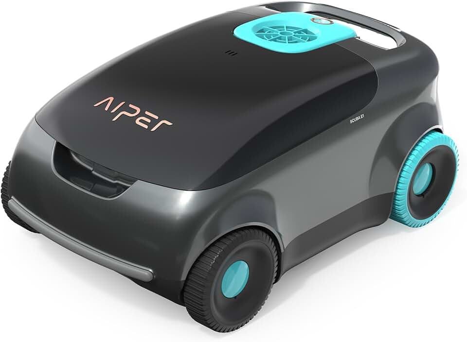 etevert - Scuba E1 - robot piscine sans fil - filtration 3μm+180μm, tri-moteur, 130min, 100㎡