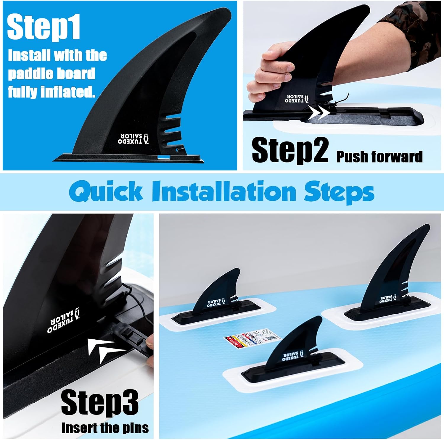 etevert - Paddle Gonflable Adulte - 320cm - SUP avec accessoires complets