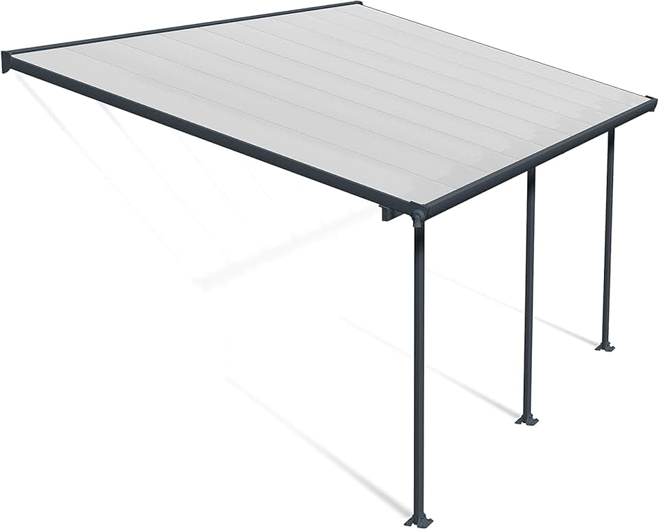 etevert - Feria série - 16.4 m² - aluminium et polycarbonate, moderne, terrasse couverte -