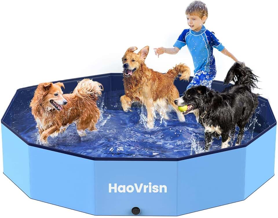 etevert - Piscine Série Rustines - 120x30cm - PVC épais antidérapant, valve de vidange - etevert