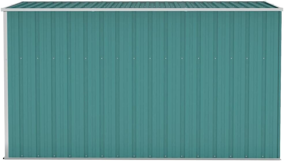 etevert Abri de Jardin Mural Vert 118x288x178 cm 