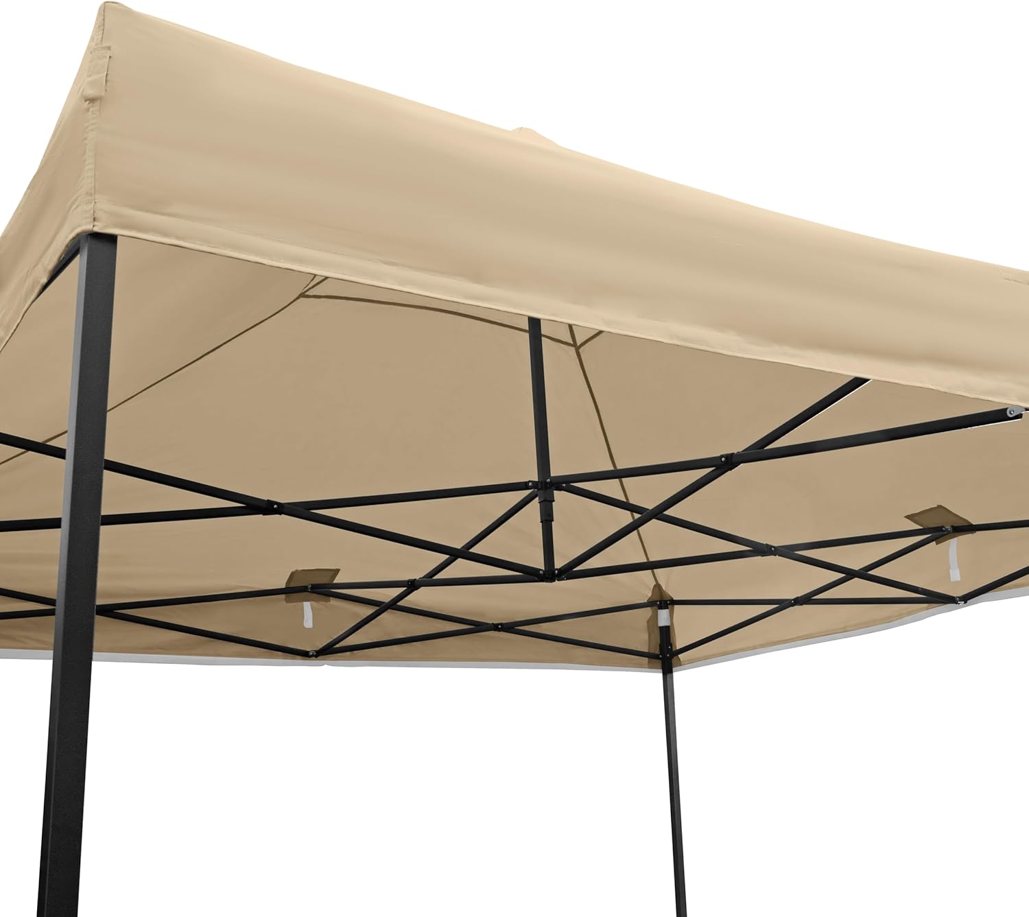 etevert | Tonnelle Pliante 3x3m | Matériaux Robustes, Entièrement Étanches et de Haute Qualité (Beige)