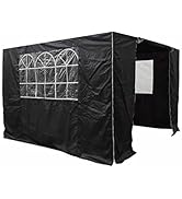 etevert Ensemble de Panneaux latéraux légers 3x3 Noir (3x3BlackStandardSides)