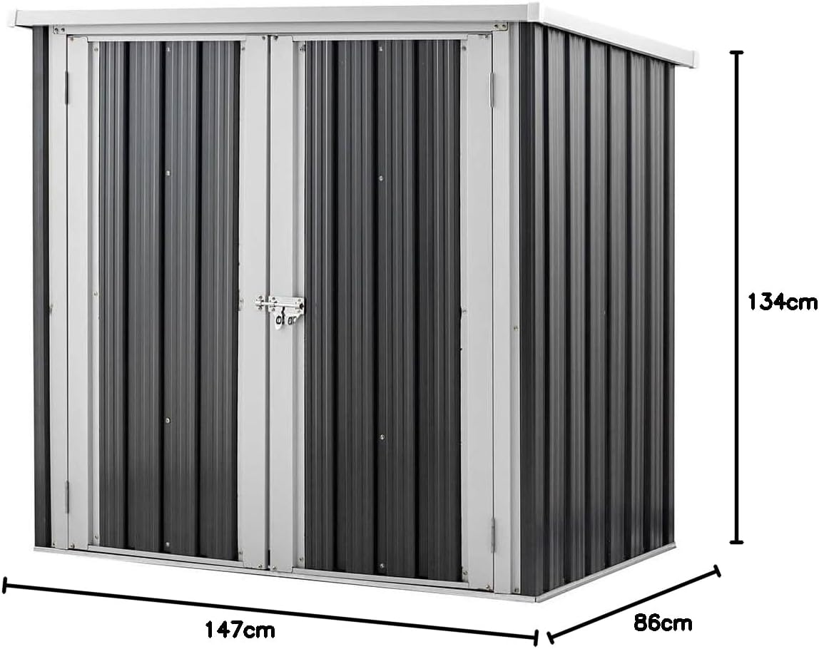 etevert - Bohio XXS - 147x86x134 cm - Abri 1 m², base incluse