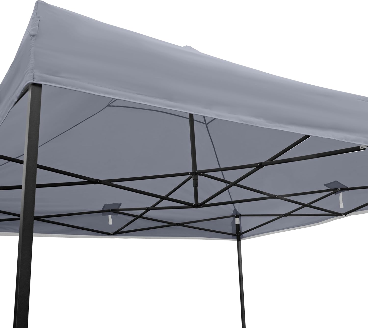 etevert - Tonnelle série résistante - 3x3m - étanche, gris métallisé