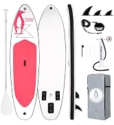 etevert Paddle Gonflable Adulte, Planche de Stand Up Paddle Gonflable Sup Paddle Board Gonf...