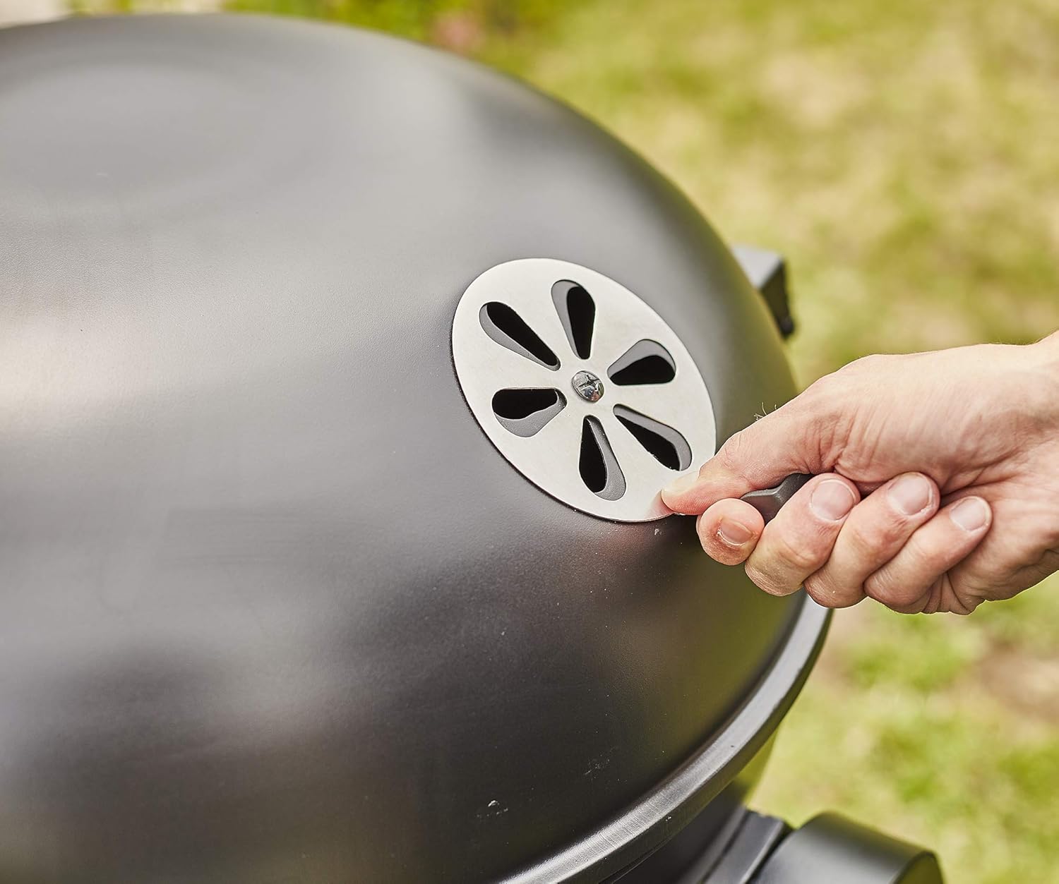 etevert - Tonino 60 - barbecue charbon avec capot, wheels, thermomètre