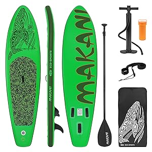 etevert planche de stand up vert paddling makani 320x80x15 cm SUP gonflable paddle board de surf