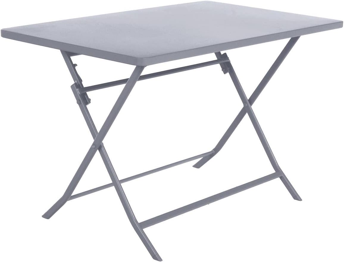 etevert - Greensboro - 4 places - table pliante acier antirouille, quartz