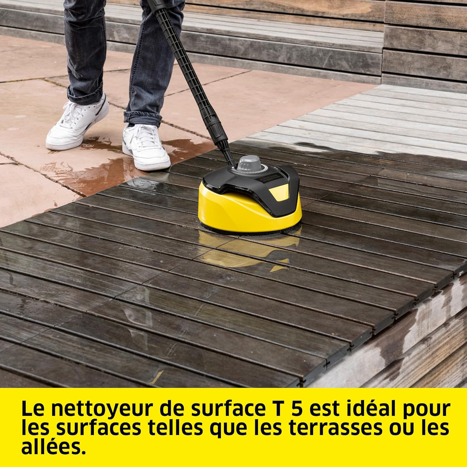 etevert - Nettoyeur Haute Pression K 5 Classic Car & Home - 145 bar, 500L/h, 40m²/h, Filtre à Eau, Poids 5.6kg, Pistolet
