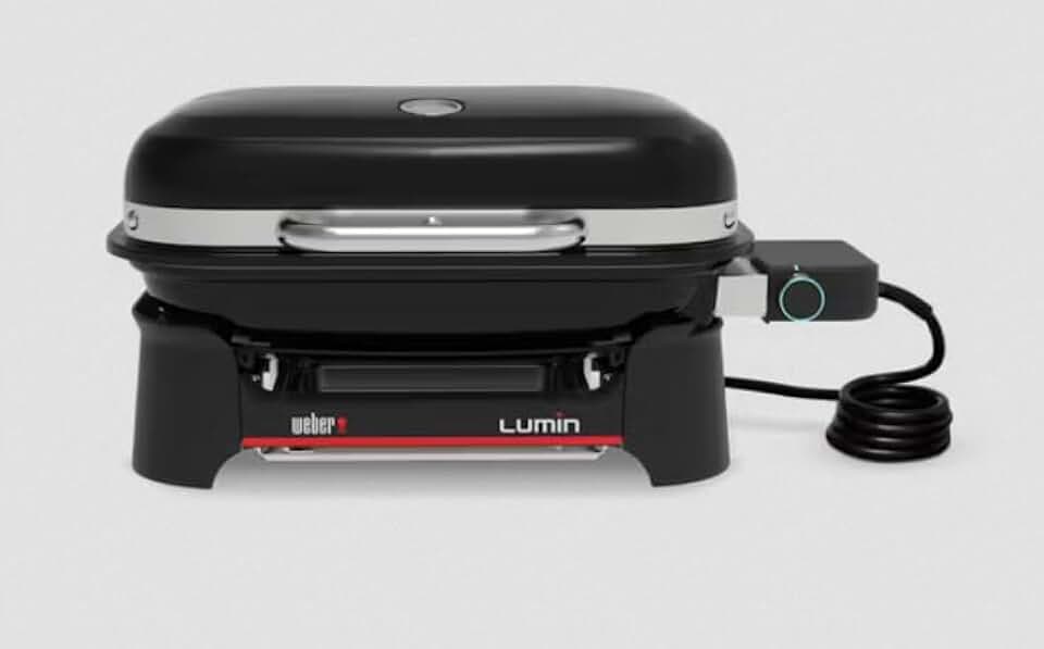 etevert - Lumin Compact - 43x32 cm - électrique, grilles fonte, thermomètre - 1502044