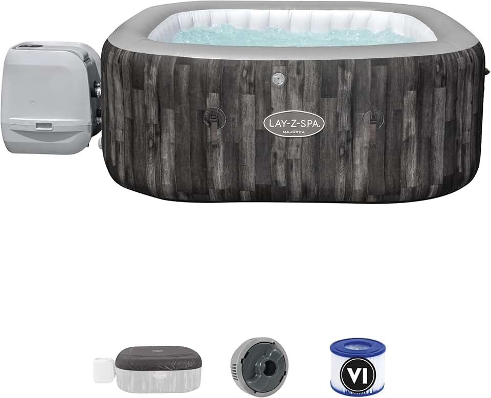 etevert Spa Gonflable carré etevert Majorca Hydrojet Pro 4-6 Personnes