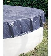 etevert Bâche de Protection 140g/m2 pour Piscine Hors Sol Ronde Bâche Ø 4,20m pour Piscine Ø 3,60m