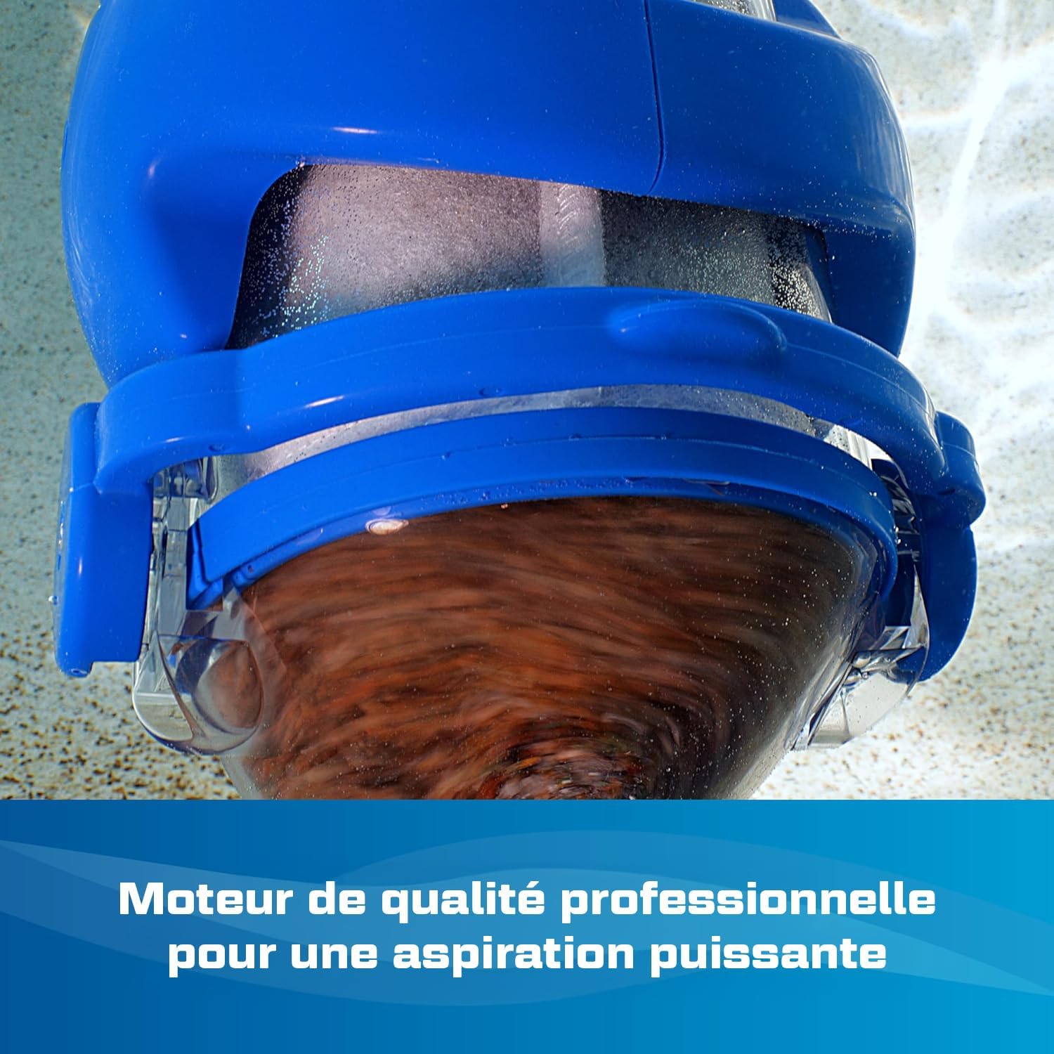 Water Tech - etevert Max Li - aspirateur piscine sans fil, puissance accrue, moteur P30, spa, CG
