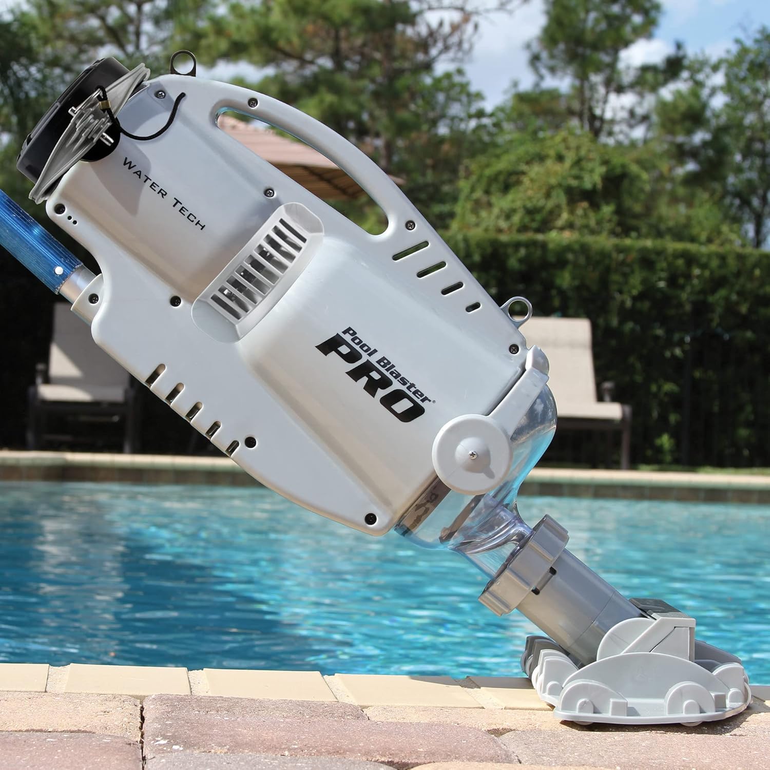 Water Tech etevert Pro 900 Aspirateur de piscine, aspirateur de piscine avec moteur P40 Heavy Duty etevert, aspirateur à main pour piscine et spa