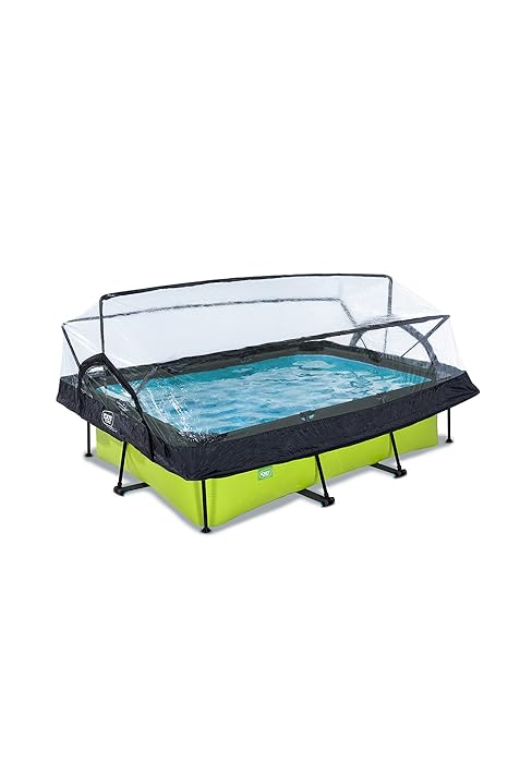 etevert Piscine Lime avec dôme