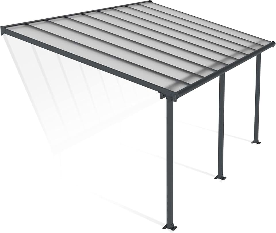 etevert by etevert - Olympia - 16.4m² - aluminium & polycarbonate, terrasse, gris