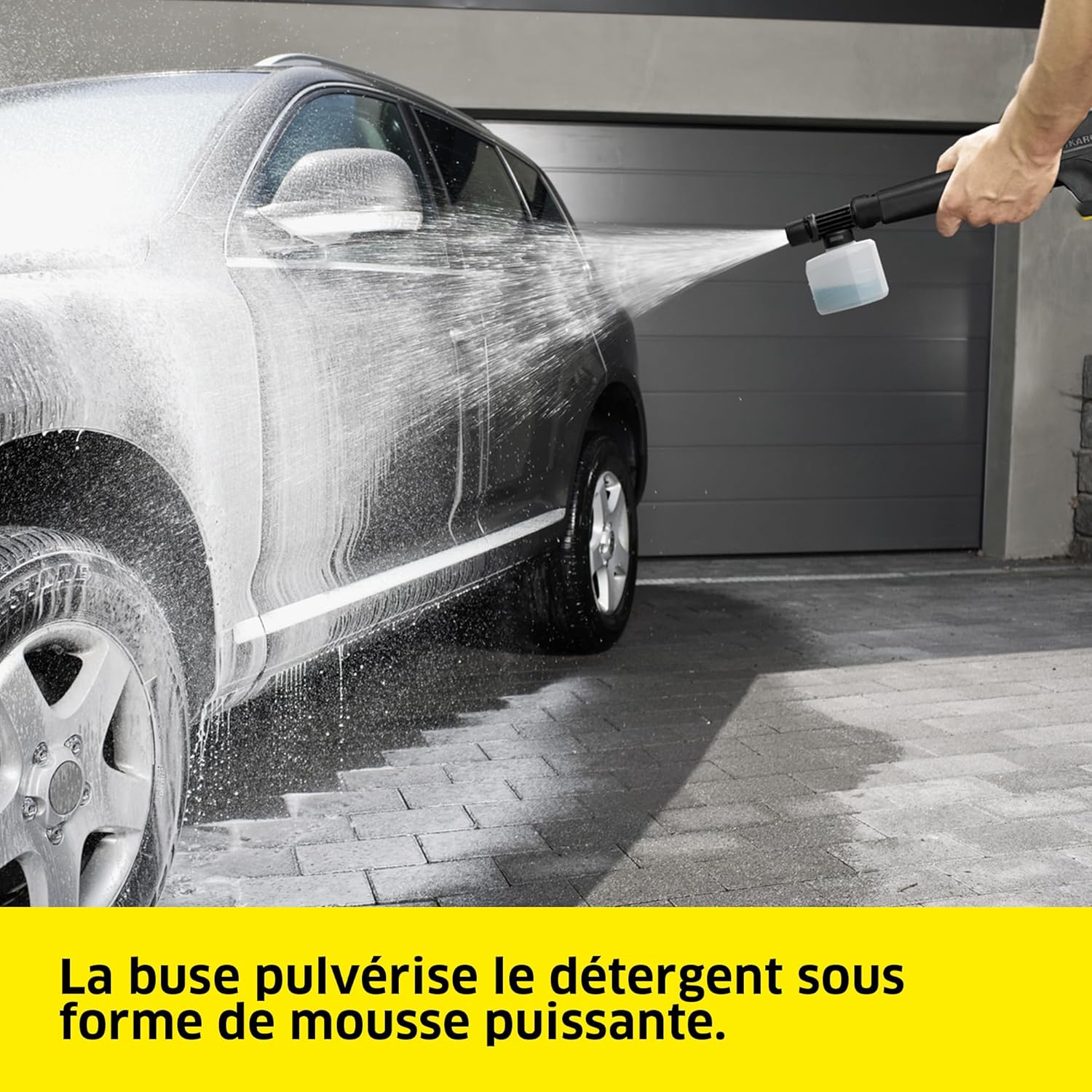 etevert - Nettoyeur Haute Pression K 5 Classic Car & Home - 145 bar, 500L/h, 40m²/h, Filtre à Eau, Poids 5.6kg, Pistolet
