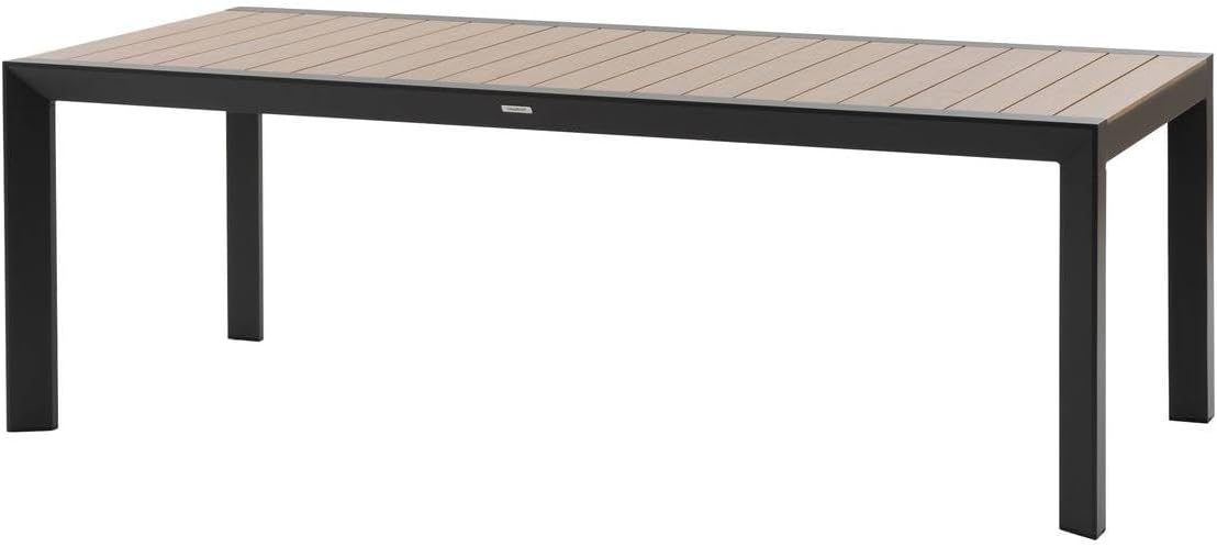 etevert - Évasion Honey et Graphite - 8 places - aluminium et effet bois