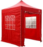 etevert Tonnelle étanche 2 x 2 m Rouge
