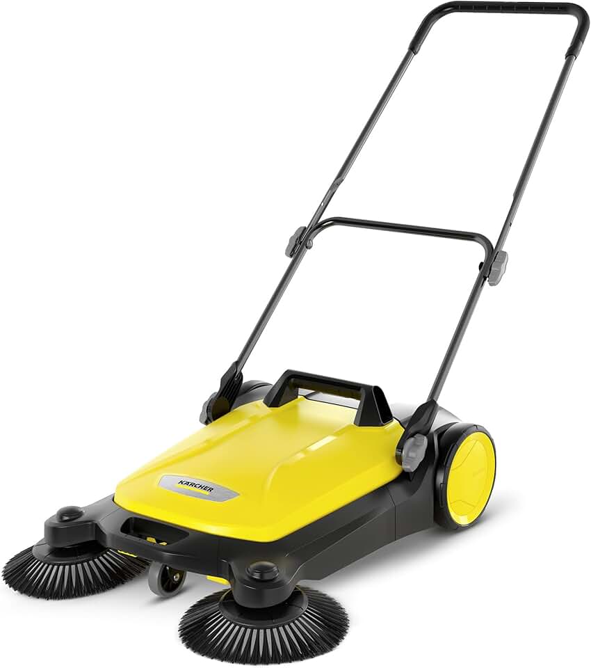 etevert - S 4 balai mécanique, 68cm, capacité 20L, noir/jaune - 1.766-360.0