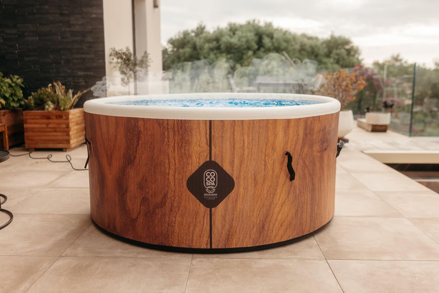 etevert - Spa Gonflable 150 cm - 800 L - 140 jets - 2240 W