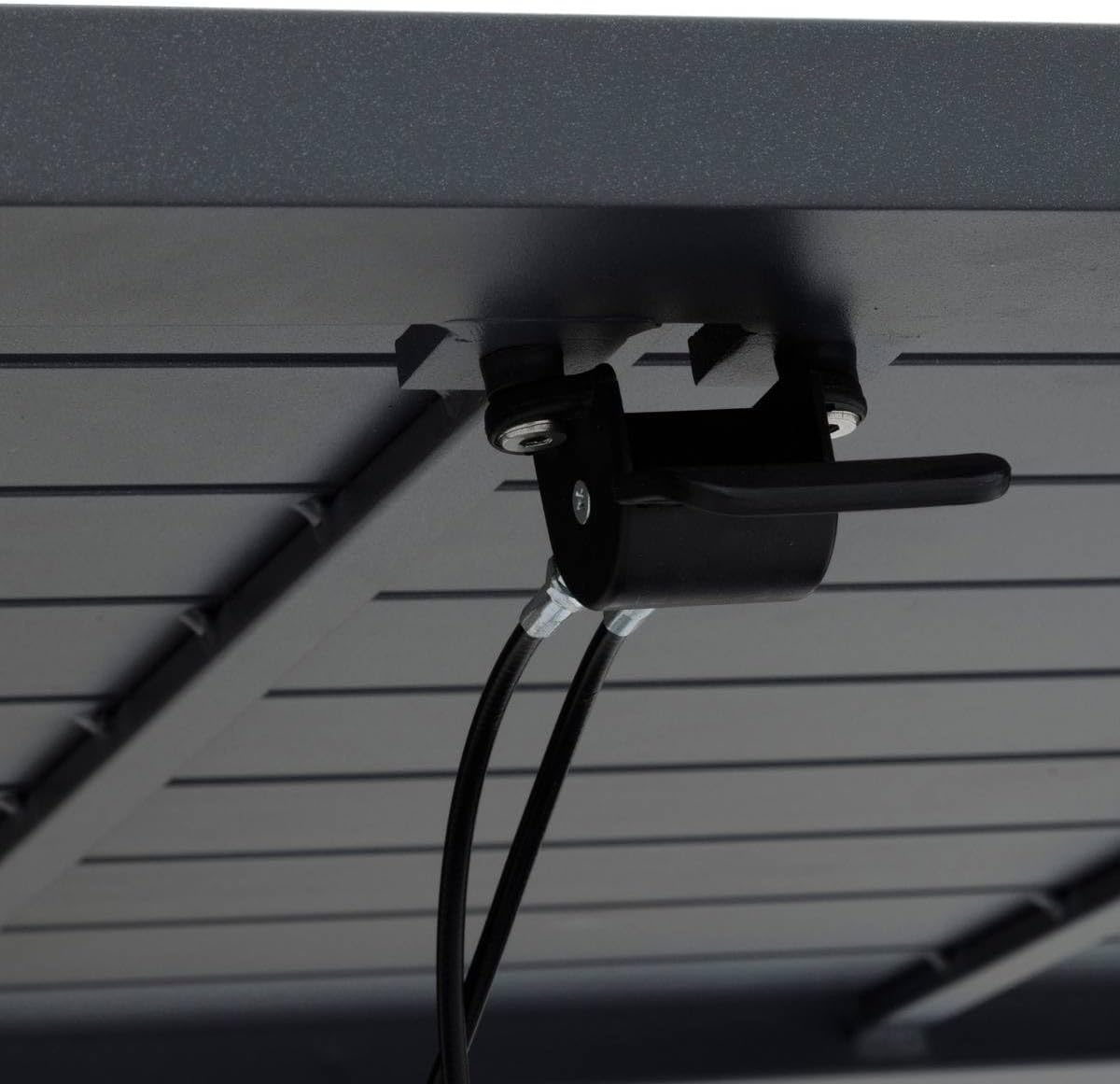 etevert - Salimia - 150x80 cm - table relevable, alu anticorrosion