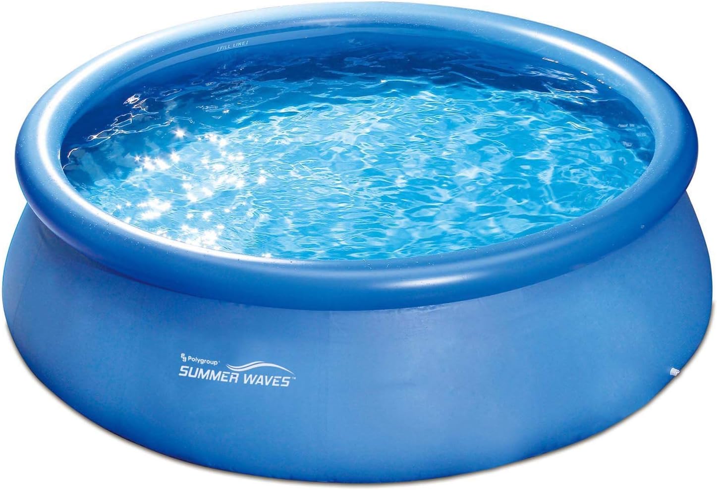 etevert Piscine de 366 x 91 cm, installation rapide, idéale pour la famille, avec pompe de filtration