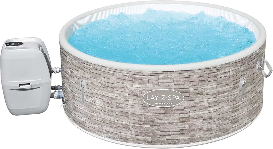 etevert - Vancouver AirJet Plus - 155x60 cm - Spa gonflable 61