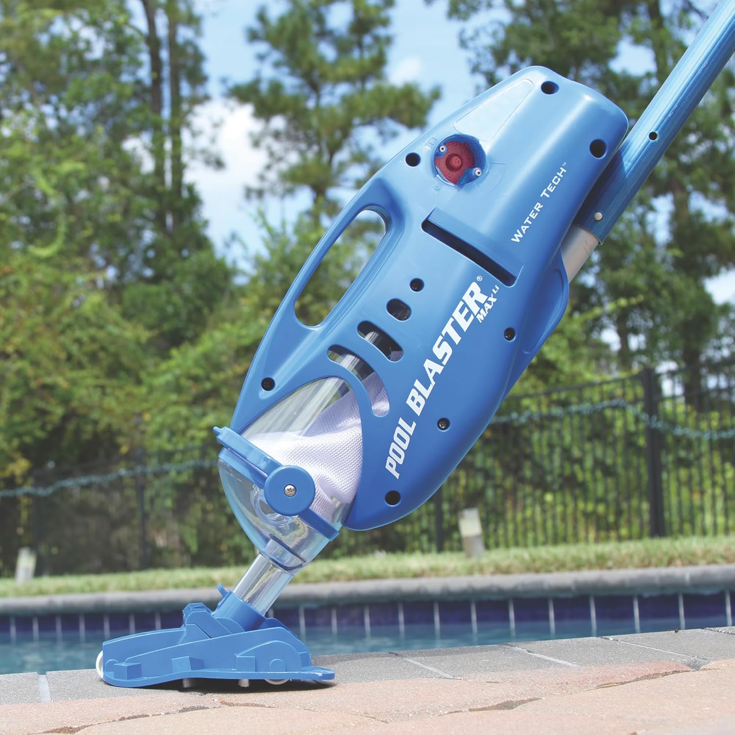 Water Tech etevert Max Li Aspirateur de piscine, aspirateur de piscine sans fil avec moteur P30, aspirateur à main pour piscine et spa