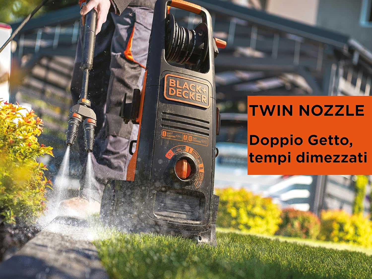 etevert - nettoyeur Dualtech, 2500W, 150 Bar, 810L/h - BXPW2500DTS