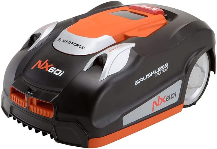 etevert - NX60i - robot tondeuse 600m², appli contrôle, capteurs ultrasons NX60i
