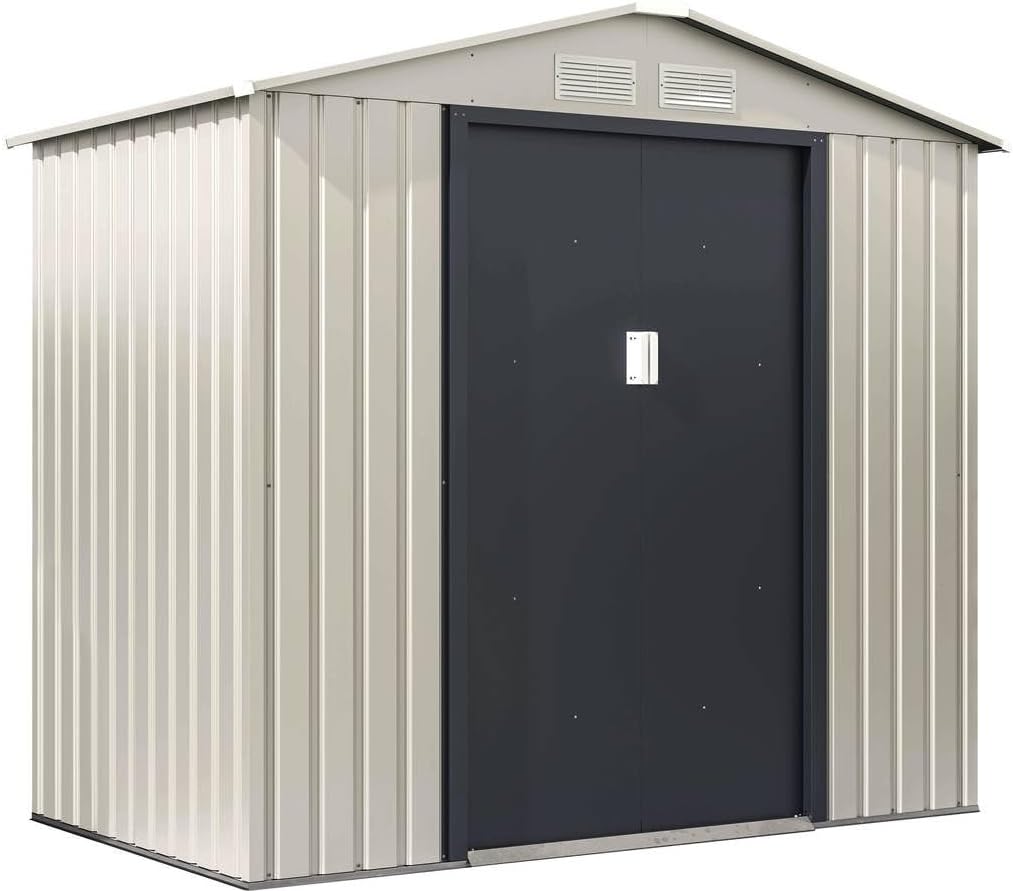 etevert - Nebraska - abri métal 4,07 m² - double porte