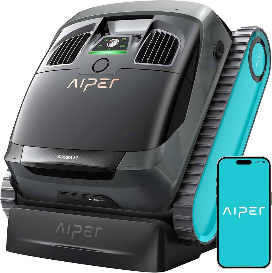 etevert - Scuba X1 série - dimensions non précisées - nettoyage intelligent ligne d'eau, filtration ultra-fine, Scuba X1